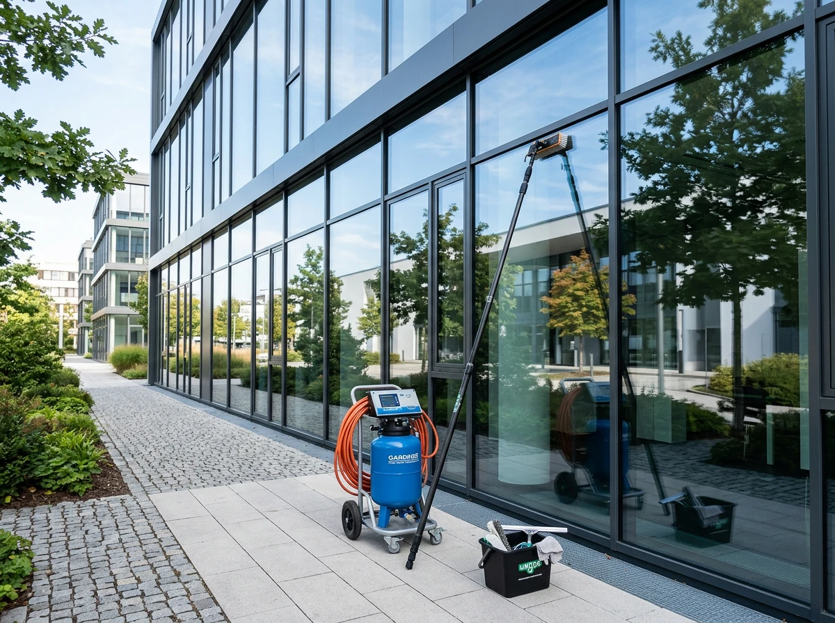 Glasreinigung Hamburg gewerblich Fenster & Fassaden Pur-Eco